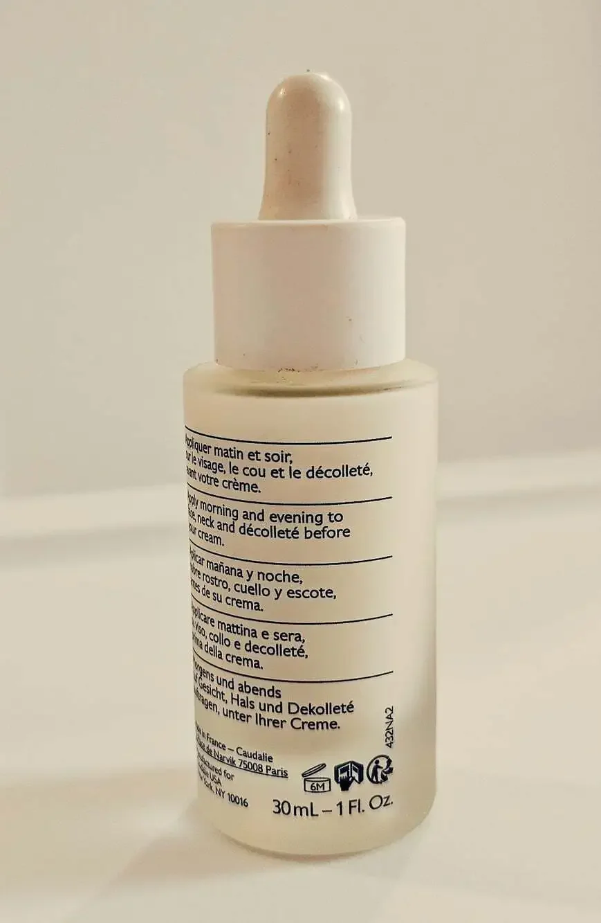 $82 Msrp- Caudalie Vinoperfect Brightening Dark Spot Serum Vitamin C Alternative